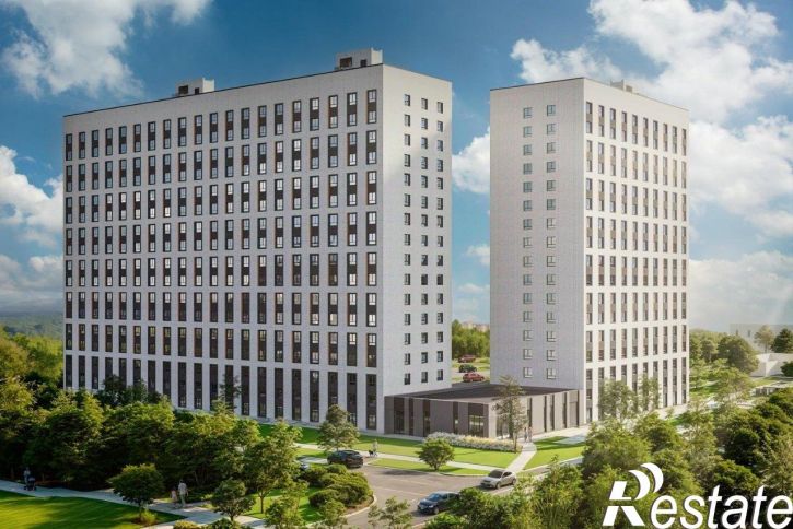 2-комн квартира в новом доме улица Пушкина, 25к1,  д. 25к1