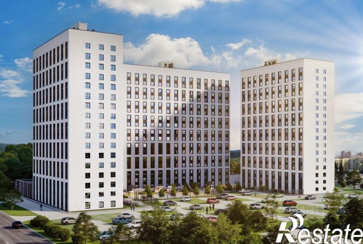 2-комн квартира в новом доме улица Пушкина, 25к1,  д. 25к1