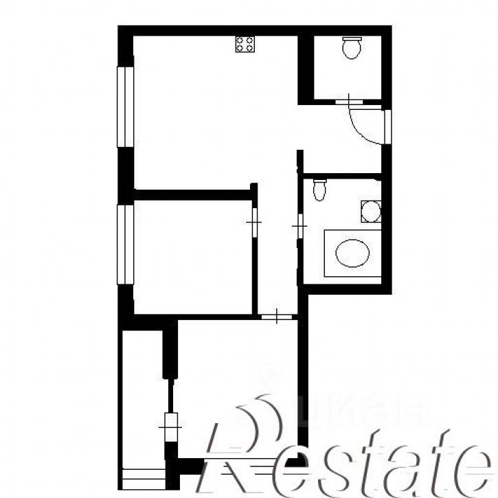 2-комн квартира улица Широнинцев, 7А,  д. 7А