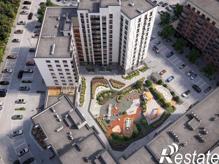 1-комн квартира в новом доме Песочная улица