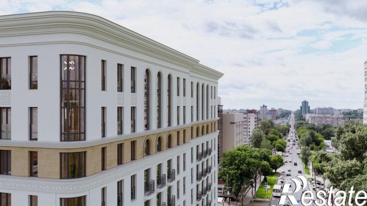 3-комн квартира в новом доме улица Горького, 2А,  д. 2А